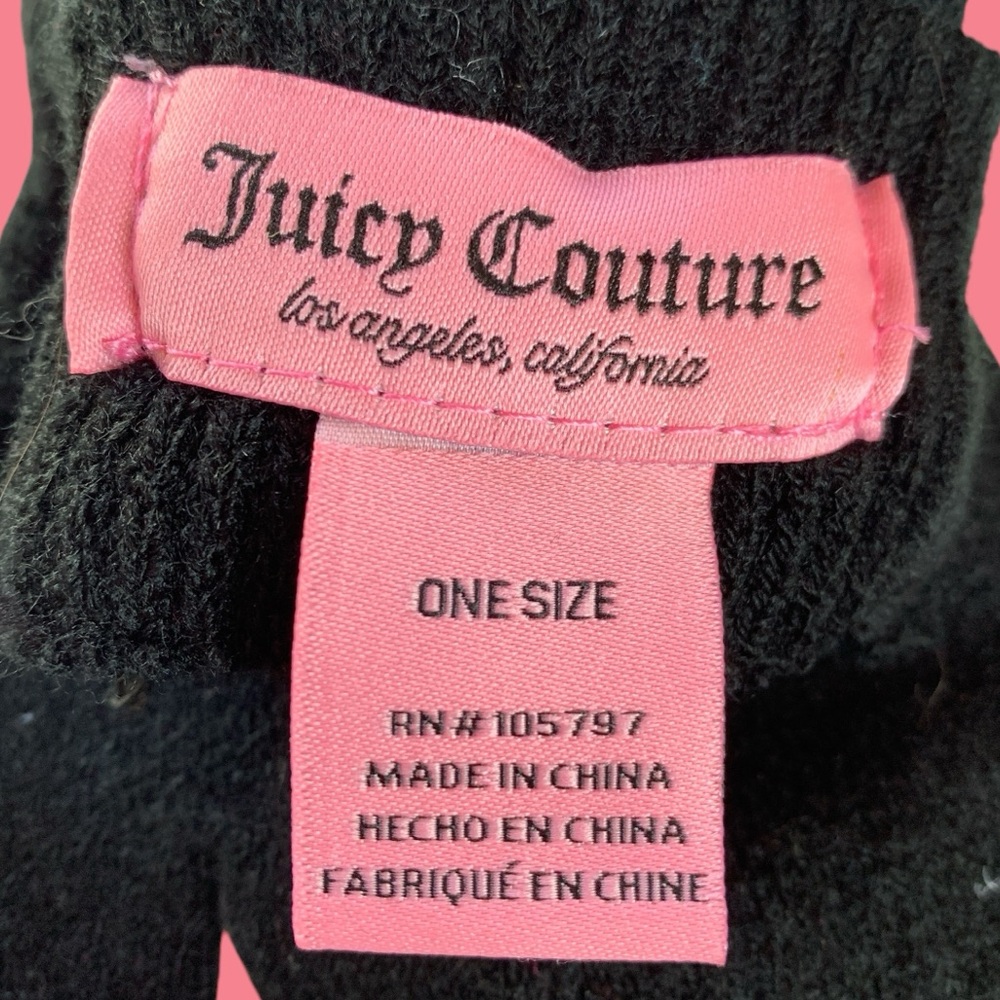 Juicy Couture knit gloves - Picture 2 of 2